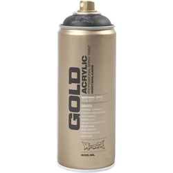 MONTANA™ GOLD Colour - Svart Sprayfärg 400ml - SVART 9000