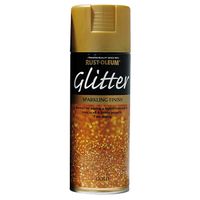 RUST-OLEUM® - Glitterspray 400ml - GULD - RESERVERAD!