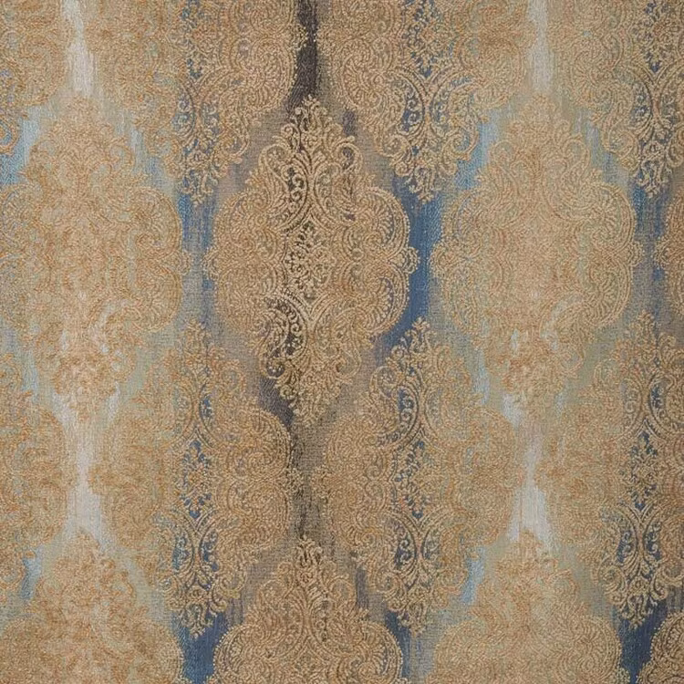 Jakobsdals Textil Metervara - PETROL DAMASK (Petrol)