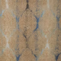 Jakobsdals Textil Metervara - PETROL - COZY Damask (Petrol)