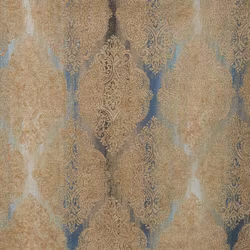 Jakobsdals Textil Metervara - PETROL - COZY Damask (Petrol)