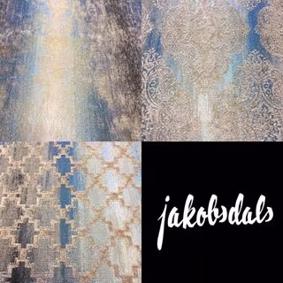 Jakobsdals Textil Metervara - COZY (Petrol)