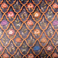 Jakobsdals Textil Metervara - GRACE MENDOZA (Lila)