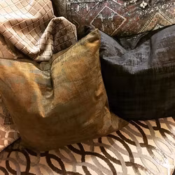 Jakobsdals Textil Metervara - MARSALA (Svart)