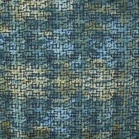 Jakobsdals Textil Metervara - PORTOFINO Labyrinth (Petrol)