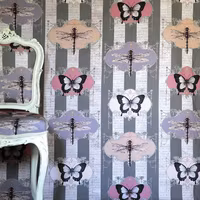 Van Asch Textil Metervara - Beautiful Bugs