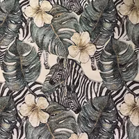 Boel & Jan Textil Metervara - ZEBRA