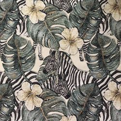 Boel & Jan Textil Metervara - ZEBRA