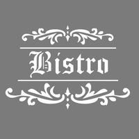 Autentico Schablon - Bistro ca 45x29cm