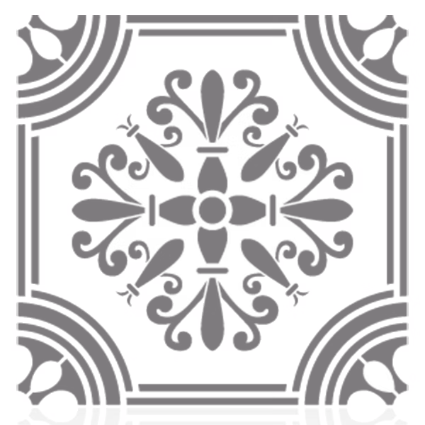 Autentico Schablon - Floor Carin