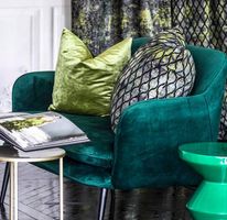 Jakobsdals Textil Metervara - PORTOFINO - Netted (Grön)