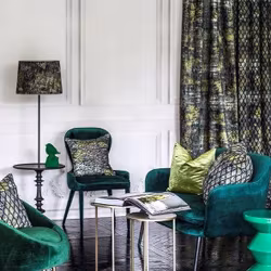 Jakobsdals Textil Metervara - PORTOFINO Speckled (Grön)