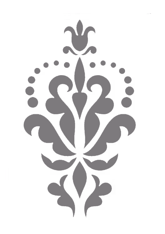 Autentico Schablon - French Diamond Petit