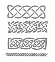 Autentico Schablon - Celtic Braids ca 40x35cm