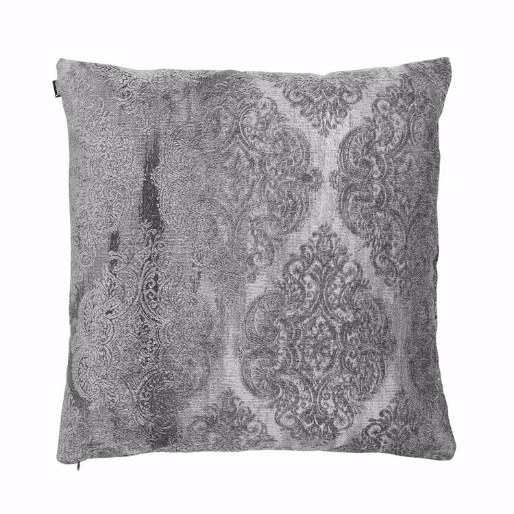 Jakobsdals Textil Metervara - COZY DAMASK (Grå/Silver) -  Storleksreferens Mönster / Inspiration