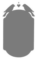 Autentico Schablon - Chalkboard ca 87x56cm