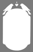 Autentico Schablon - Chalkboard ca 87x56cm