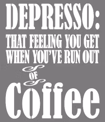 Autentico Schablon - Depresso ca 49.5x59cm