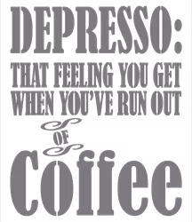 Autentico Schablon - Depresso ca 49.5x59cm