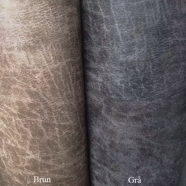 Jakobsdals Textil Metervara - BUFFALO Konstläder (Brun)