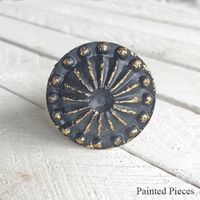 Möbelknopp -  Gilded Wheel
