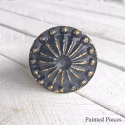 Möbelknopp -  Gilded Wheel