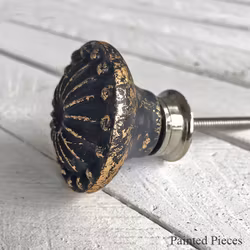 Möbelknopp -  Gilded Wheel