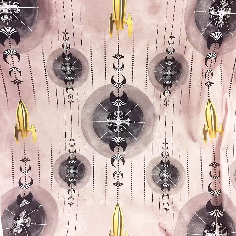 Van Asch Textil Metervara - Luna Gold