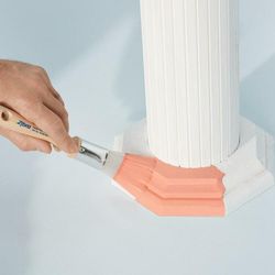 Zibra FAN Paint Brush (oval/solfjäderformad)