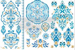 Re Design Décor Transfers® - Artisinal Tile - LITEN ca 30x46cm