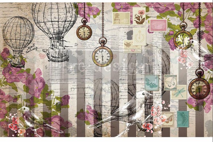 DECOUPAGE (decoupagepapper) - Re Design Tissue Paper - CECE Love Letters