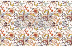 Re Design Tissue Paper - Tangerine Spring ca 48x76cm
