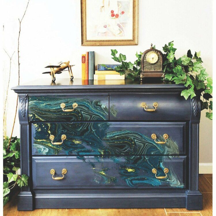 DECOUPAGE (decoupagepapper) - Re Design Tissue Paper - Nocturnal Marble