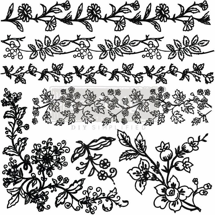 STÄMPLAR - Re Design Dekorstämpel - Bold Branches
