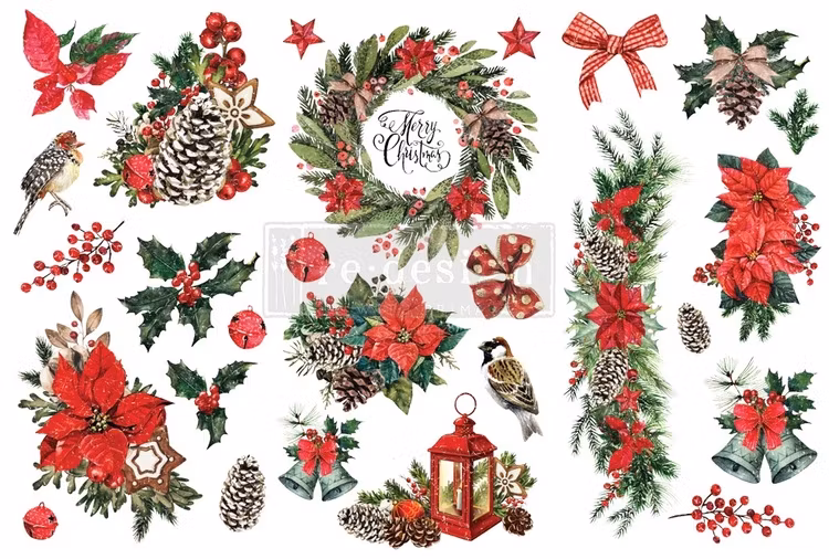 TRANSFER - Re Design Décor Transfers - Classic Christmas