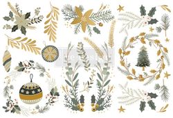Re Design Décor Transfers® - Holiday Spirit - LITEN ca 30x46cm