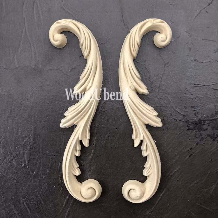 ORNAMENT - WoodUbend -  Scrolls WUB6006
