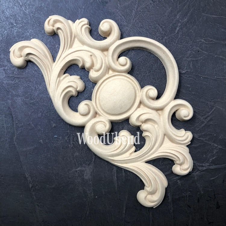 ORNAMENT  - WoodUbend - Ornate Plaques WUB6006