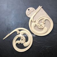 WoodUbend® Ornate Scrolls 14x15cm WUB6010 (2-pack)