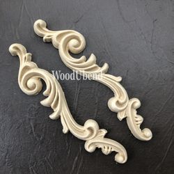 WoodUbend® Scroll Drops 18x5cm WUB6024 (2-pack)
