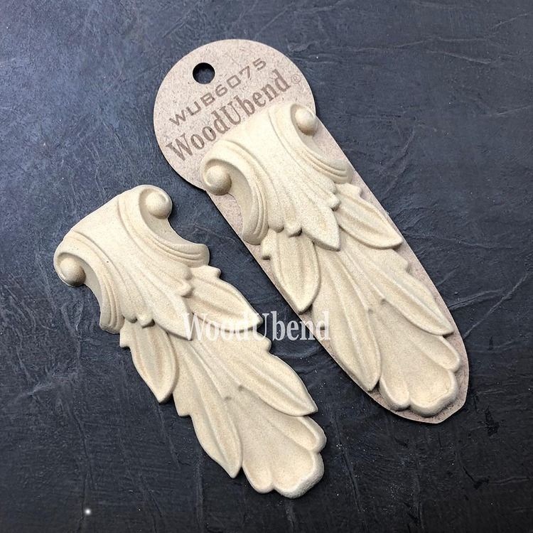 ORNAMENT - WoodUbend - Leafy Corbels WUB6075