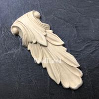 WoodUbend® Leafy Corbels 12x5cm WUB6075 (2-pack)