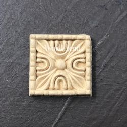 WoodUbend® Square Flower 3x3cm WUB0207 (5-pack)