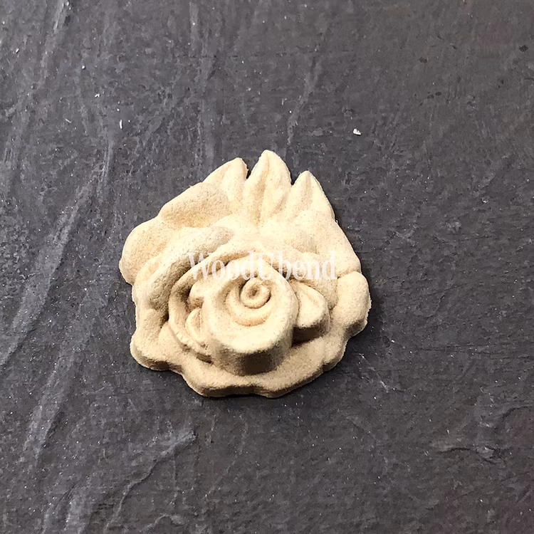 ORNAMENT - WoodUbend - Small Roses WUB342