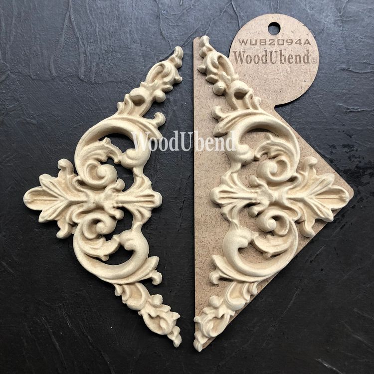 ORNAMENT - WoodUbend - Pediments WUB2094A