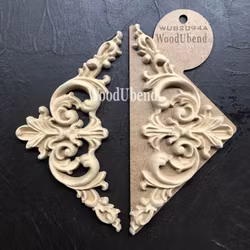 WoodUbend® Pediments ca11x21cm WUB2094A (2-pack)