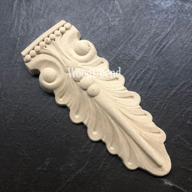 ORNAMEBT - WoodUbend - Corbel Leaves WUB1006