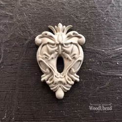 WoodUbend® Keyholes 4x3cm WUB0987 (5-pack)