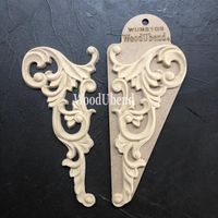 WoodUbend® Corner Scrolls 20x9.5cm WUB2102 (2-pack)