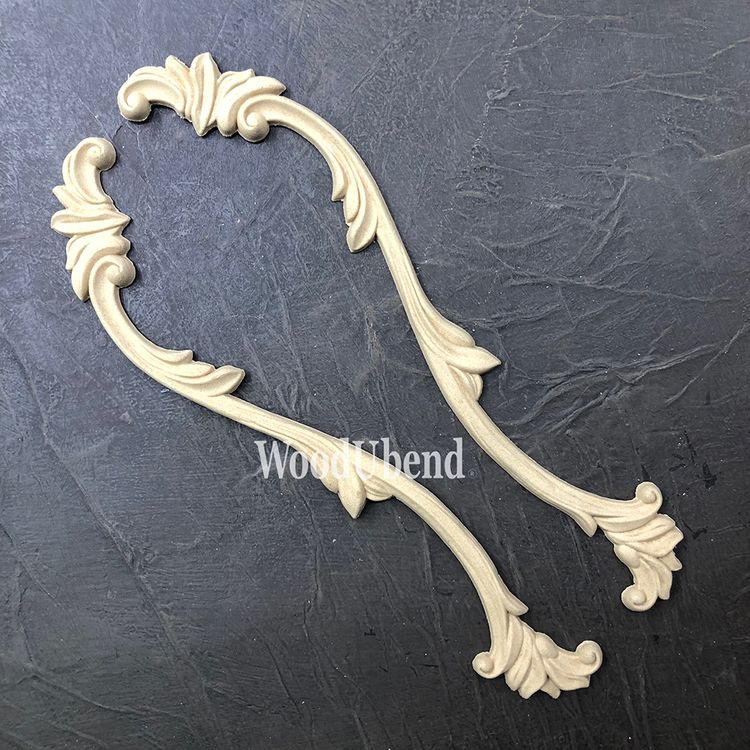 ORNAMENT - WoodUbend- Decorative Drops WUB1245